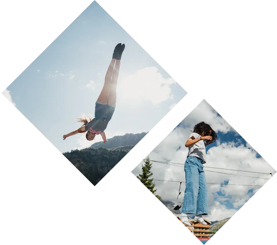 Photo paysage - initiation trampoline
