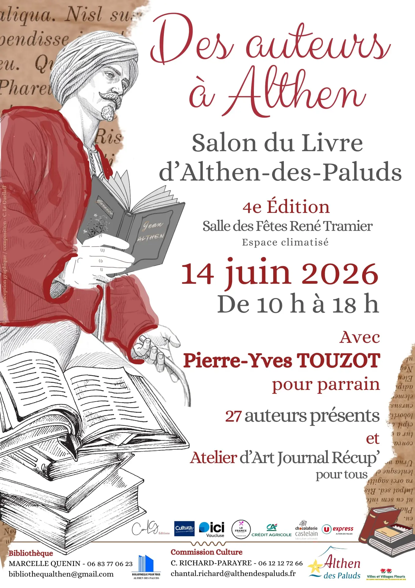 Salon du livre Des auteurs à Althen 4ème édition_Althen-des-Paluds
