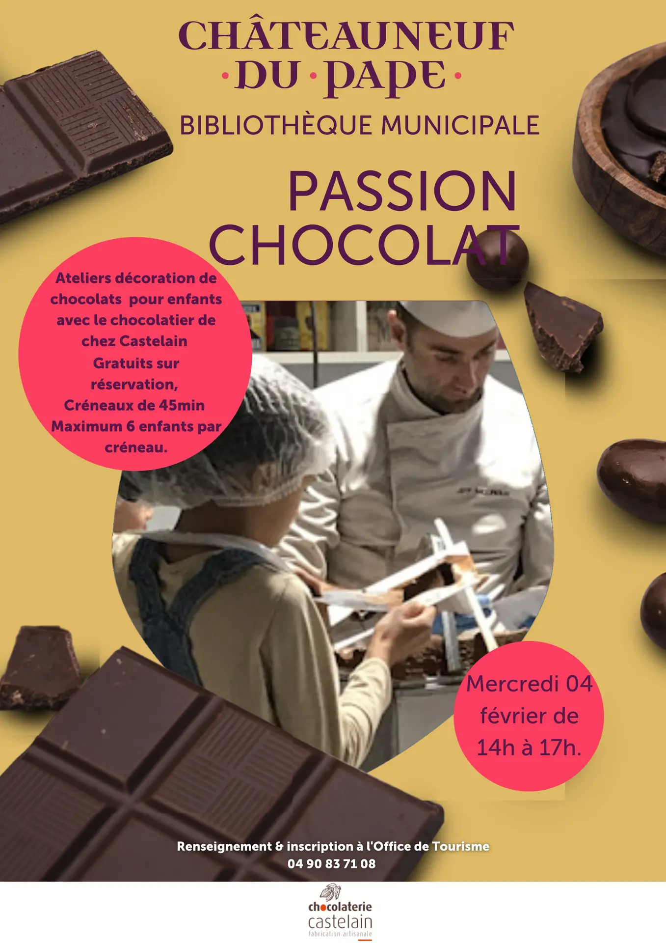 Ateliers enfants Passion Chocolat