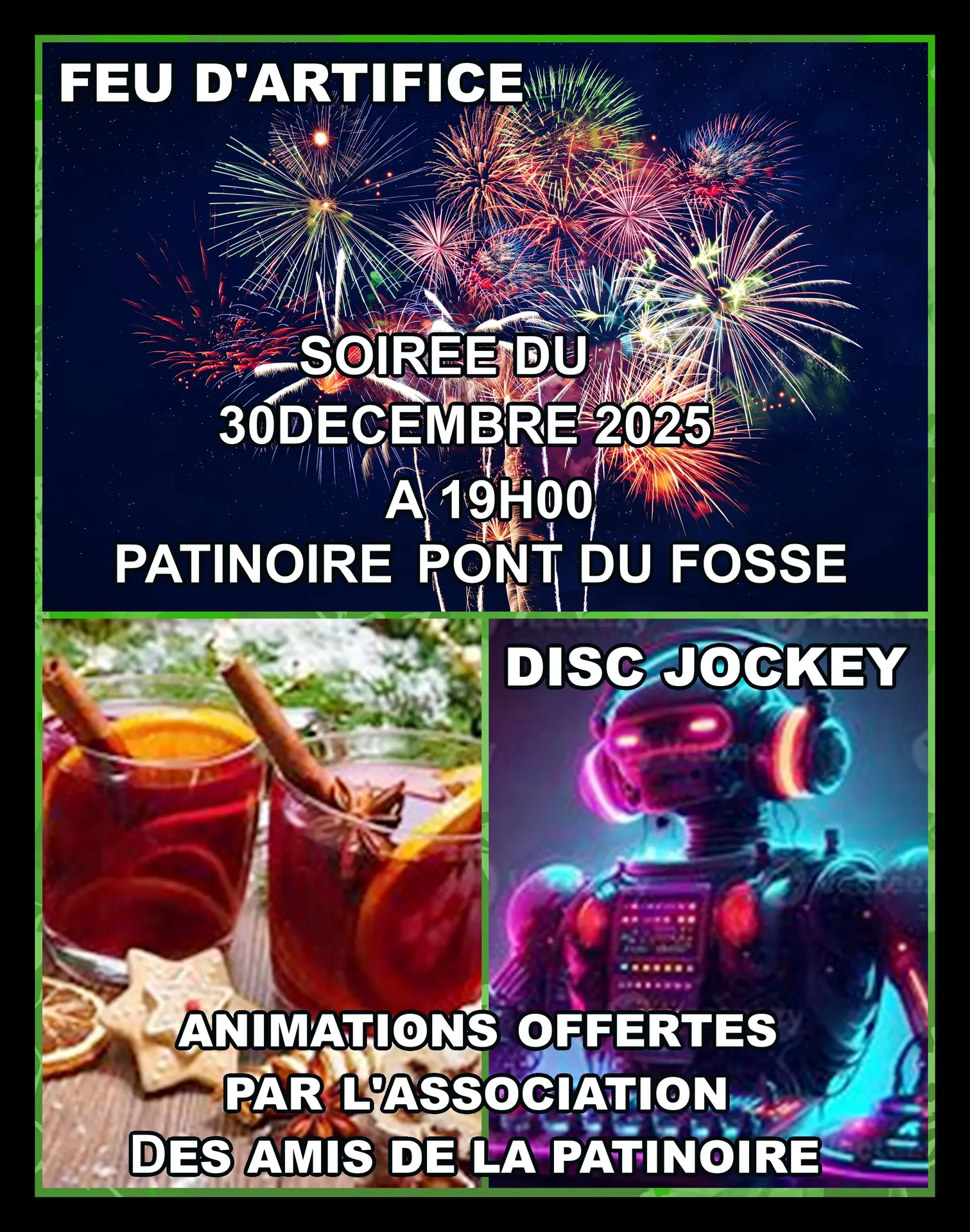 Soirée DJ à la Patinoire