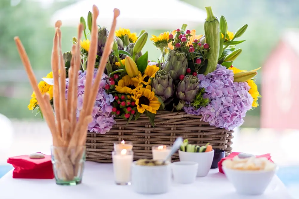 Composition florale Le Cantemerle