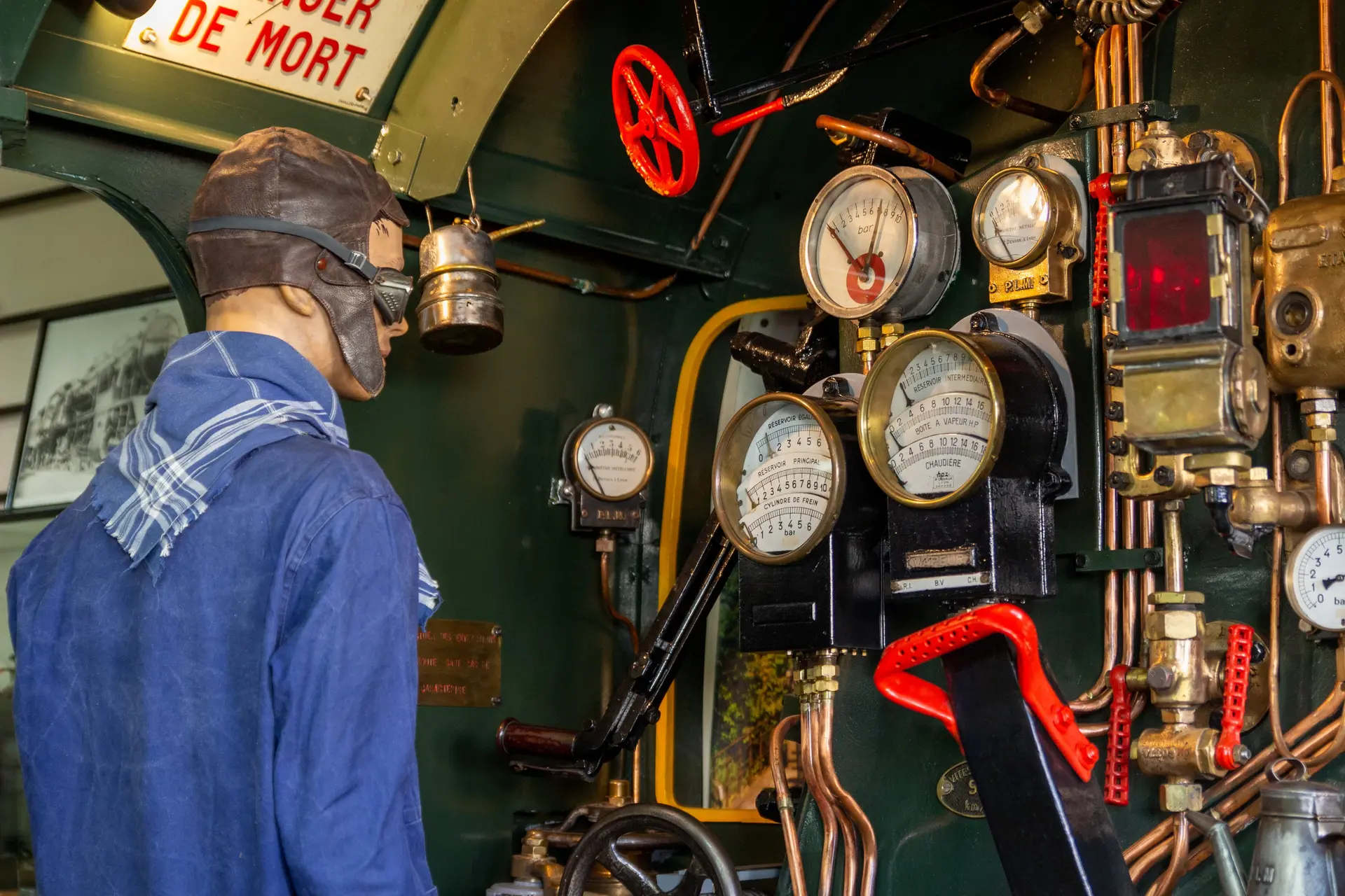 Conducteur de la locomotive