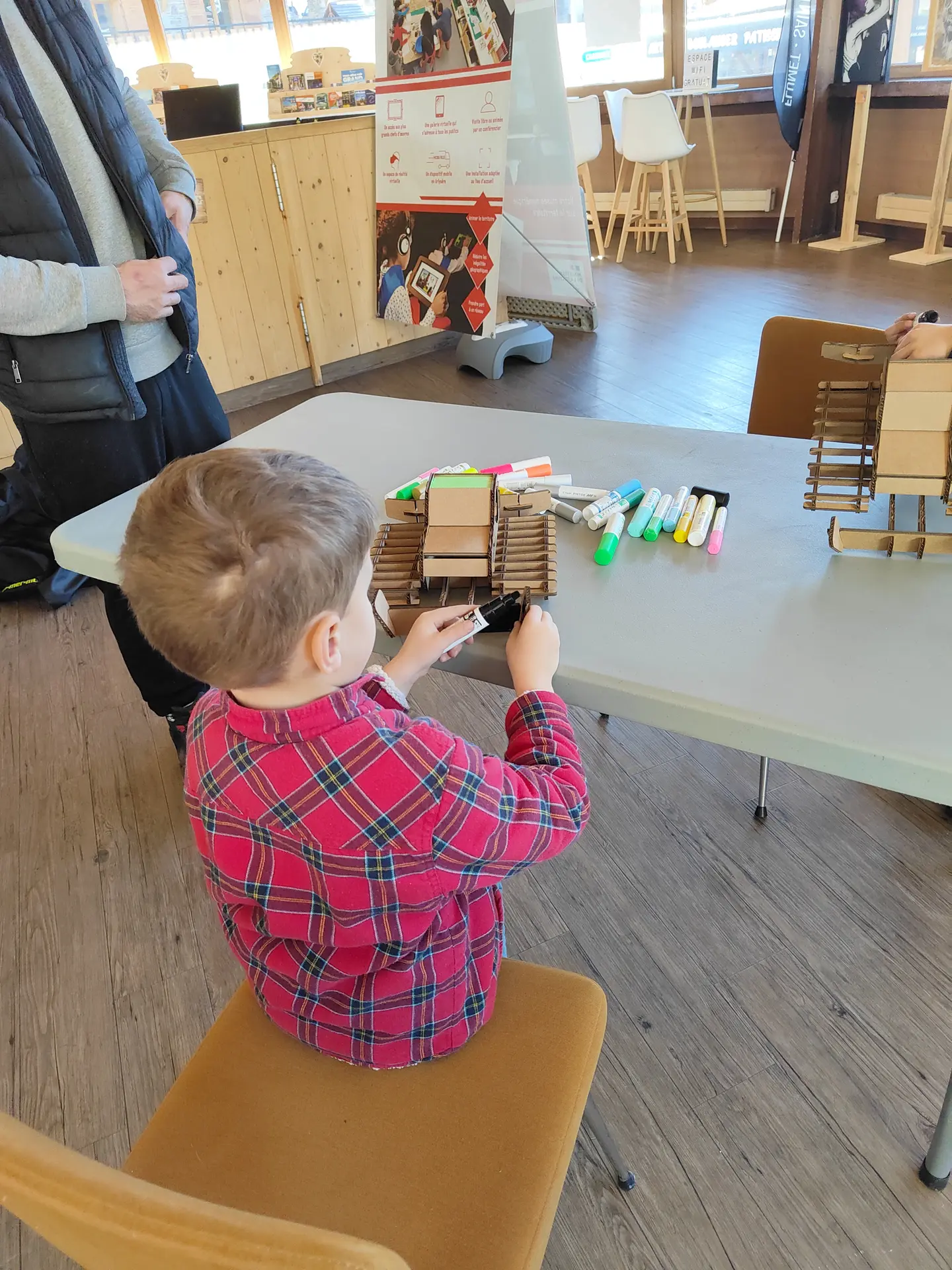 Photo atelier mini dameuse