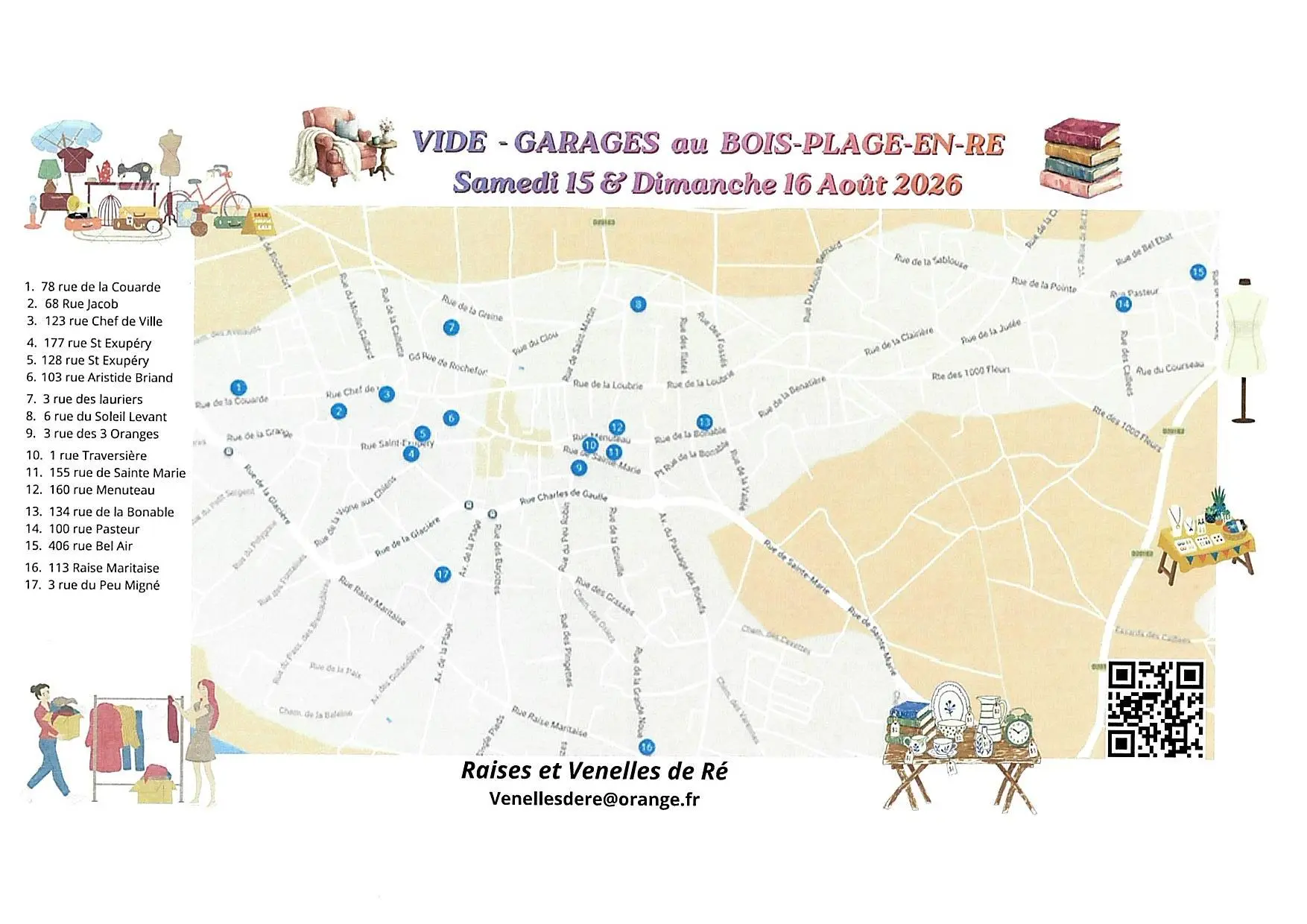 Vide garages - Le plan