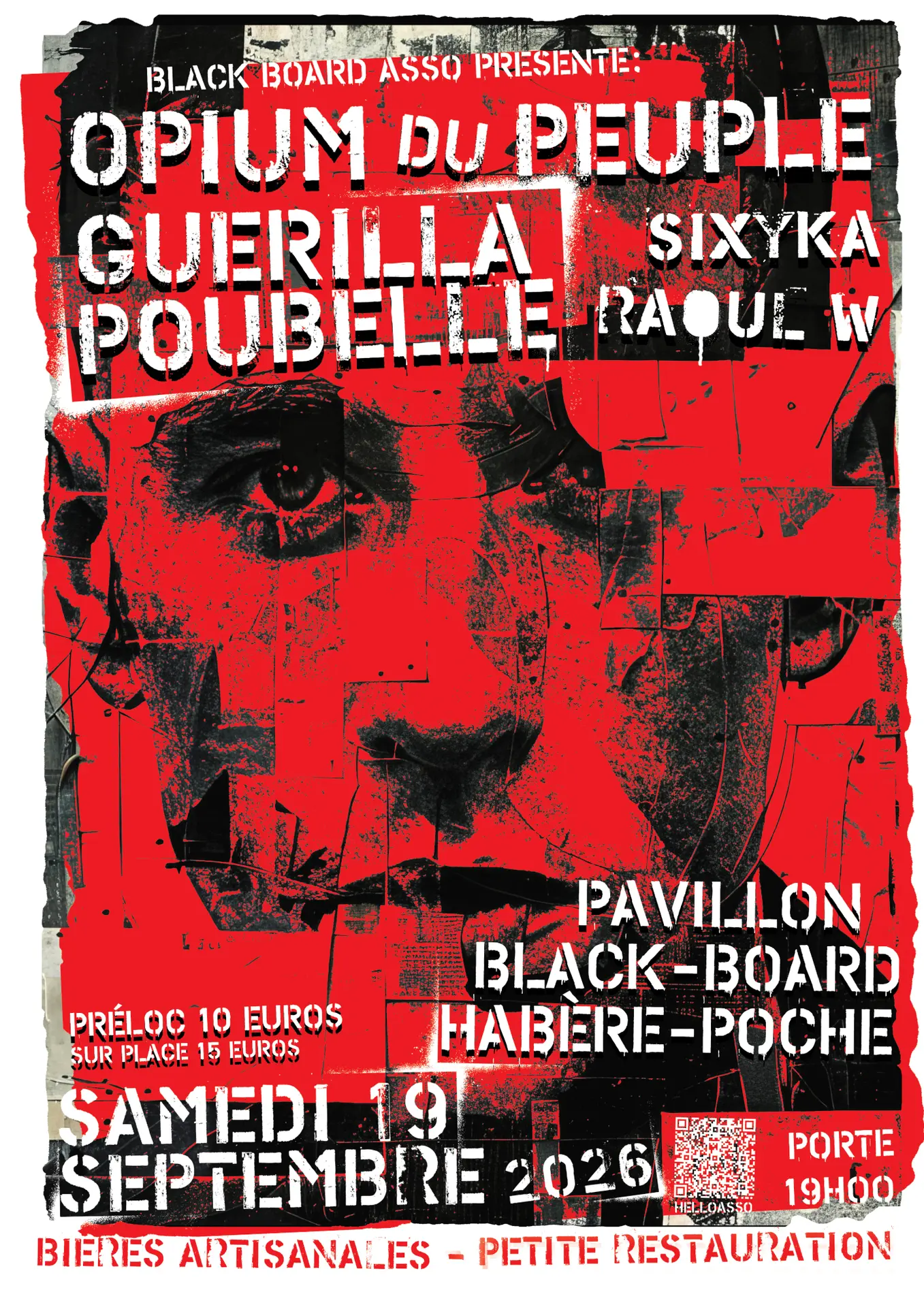 Soirée concerts au Pavillon Black-Board avec Opium du Peuple_Habère-Poche