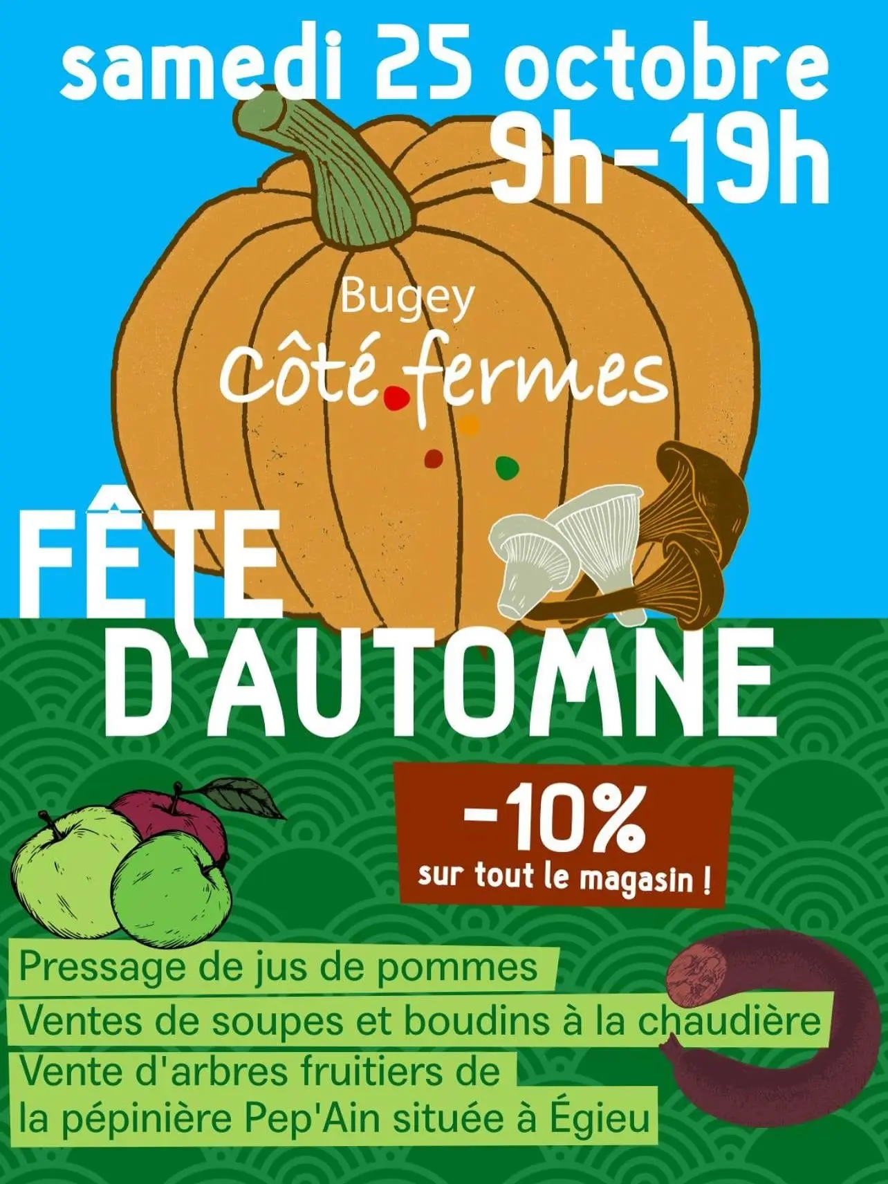 Fête d'automne à Bugey Côté Fermes_Belley