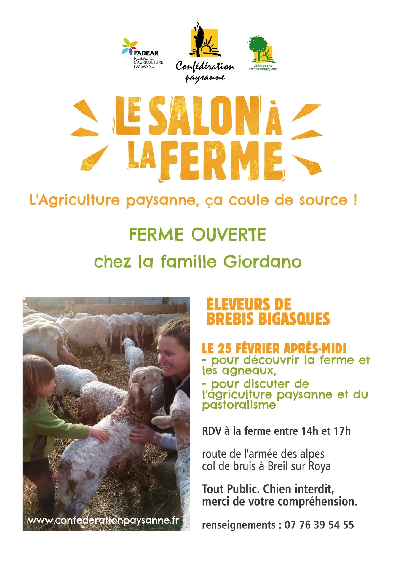 Ferme ouverte chez la famille Giordano