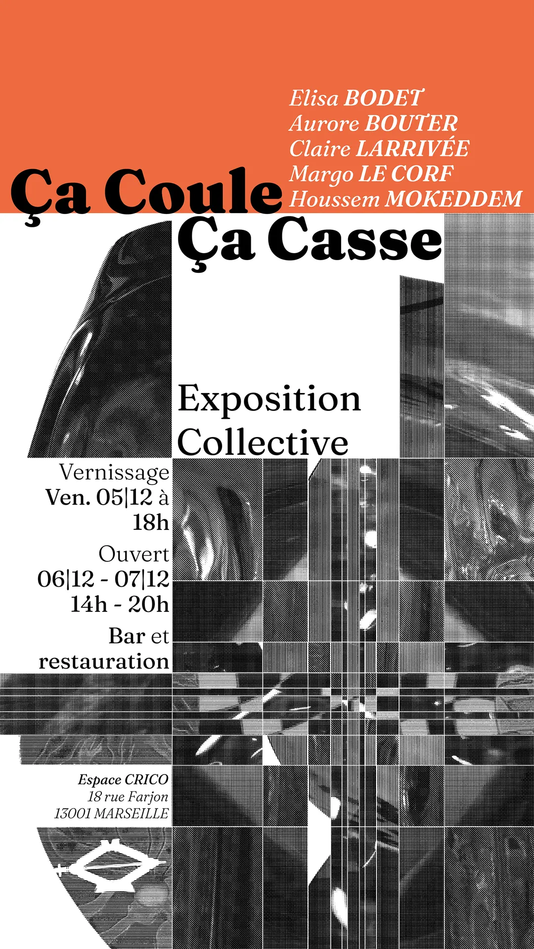 Exposition au CRICO Ça coule, ça casse