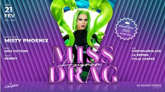 Miss Drag Avignon 2026_Avignon