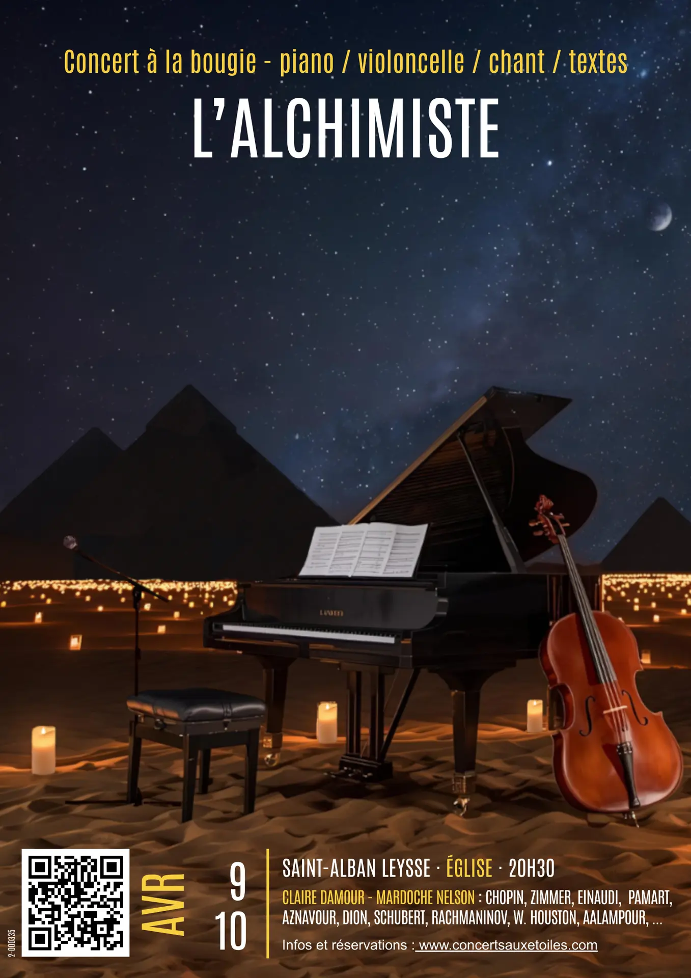 l'alchimiste, un voyage musical sous les étoiles