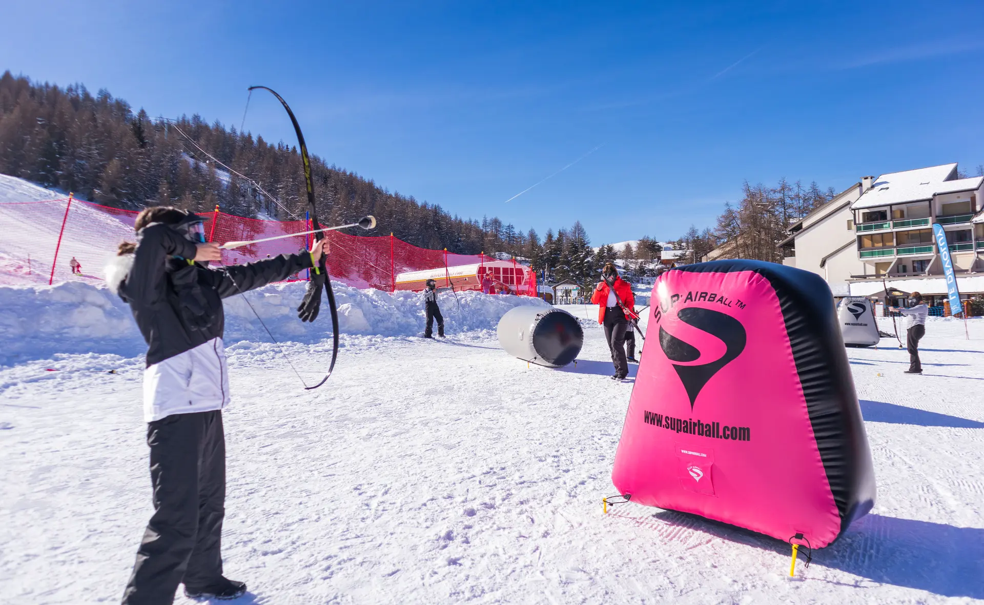 Archery battle dans Le Dévoluy