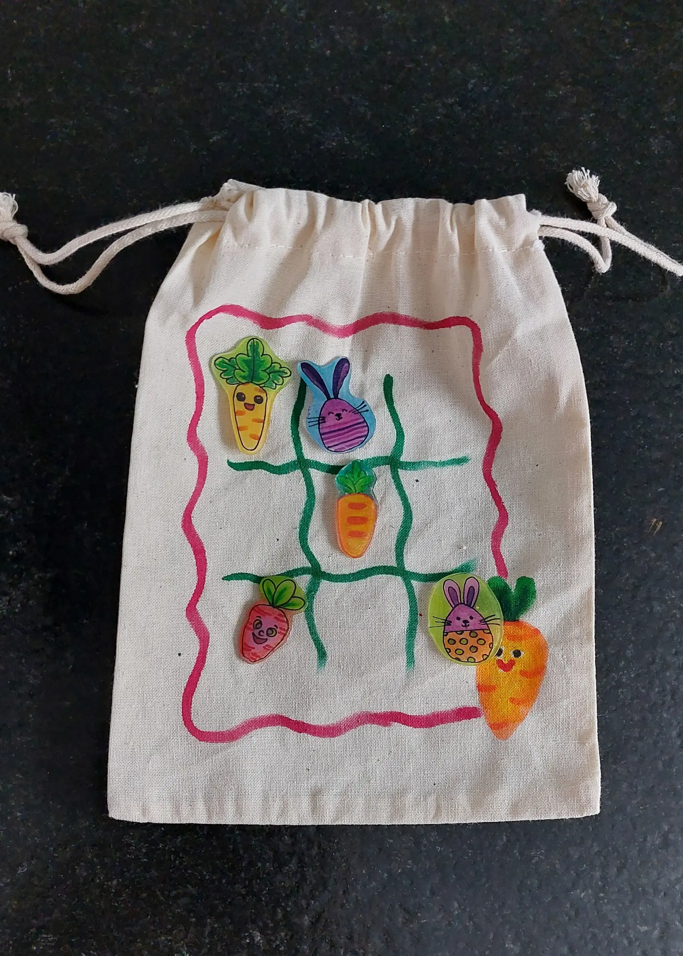 Atelier Tic Tac Pâques : Création d'une pochette de jeu_Morzine