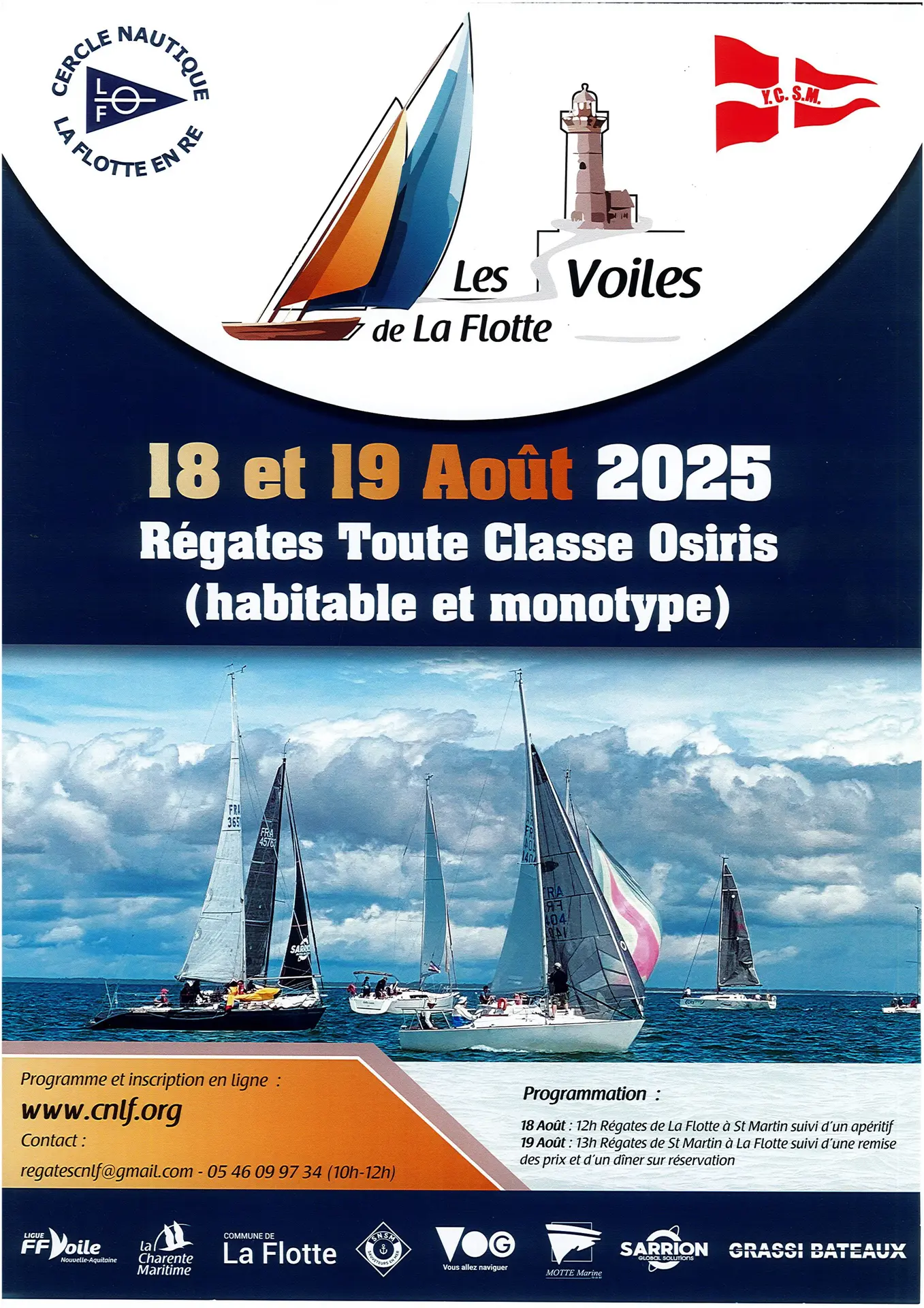 Les voiles de La FLotte