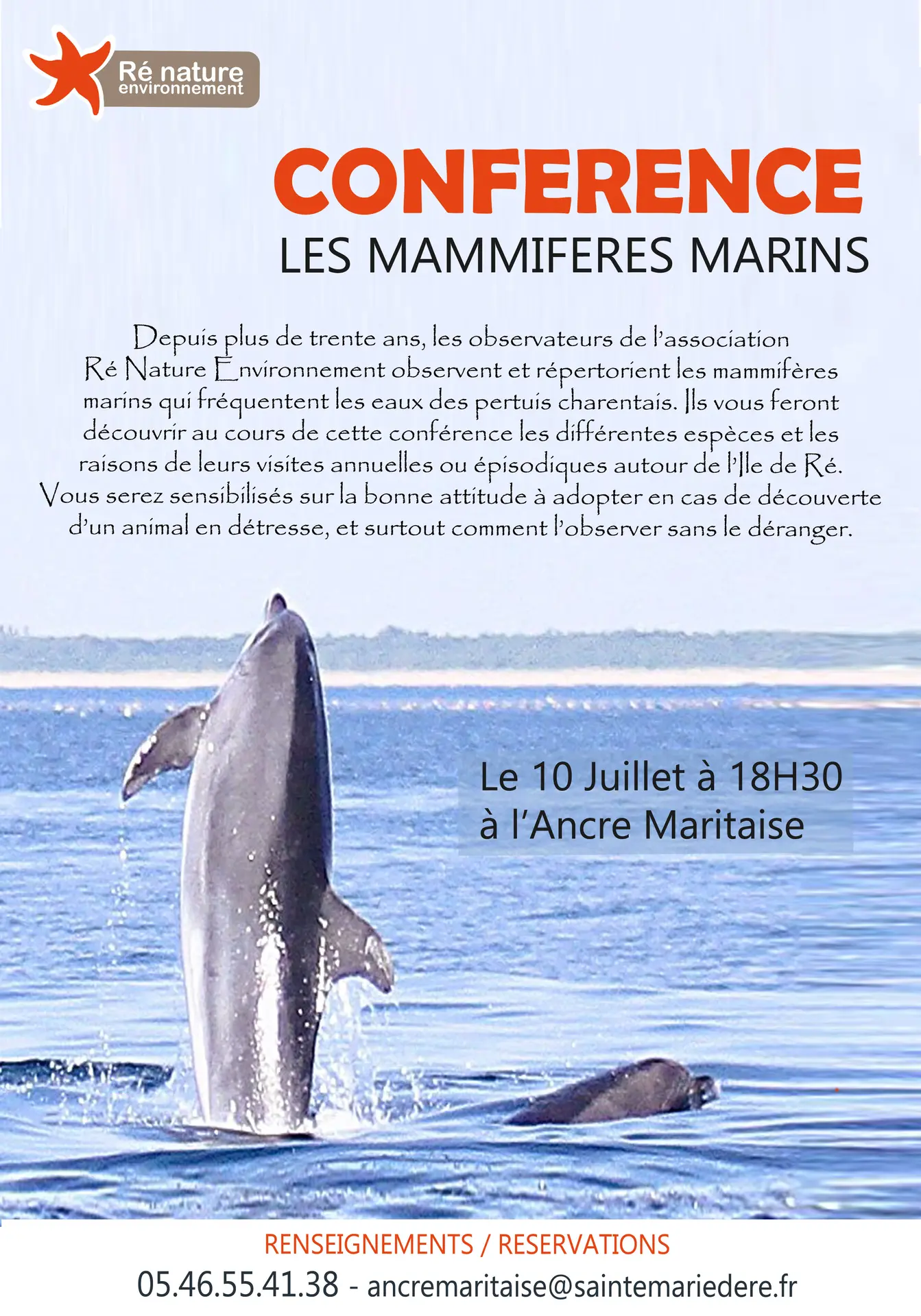 Conférence sur les mammifères marins_Sainte-Marie-de-Ré