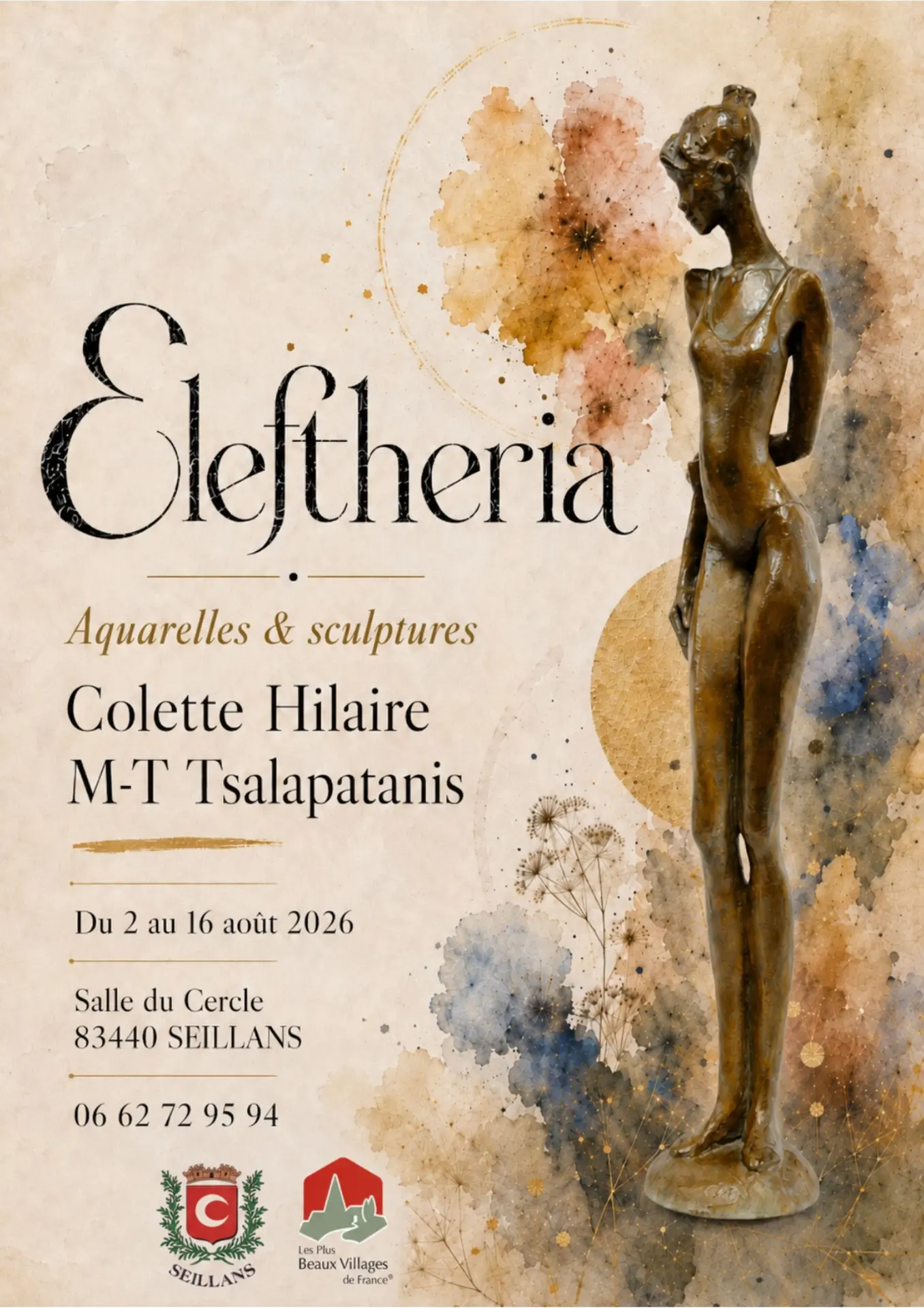 aquarelles & sculptures