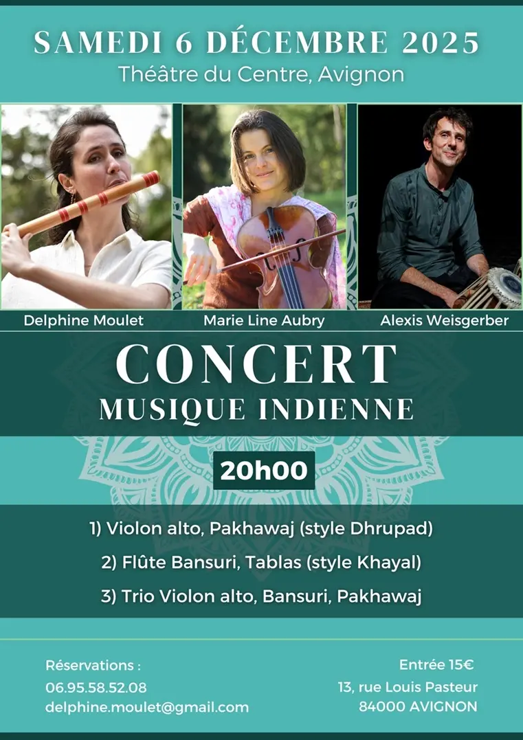 Concert de musique indienne_Avignon