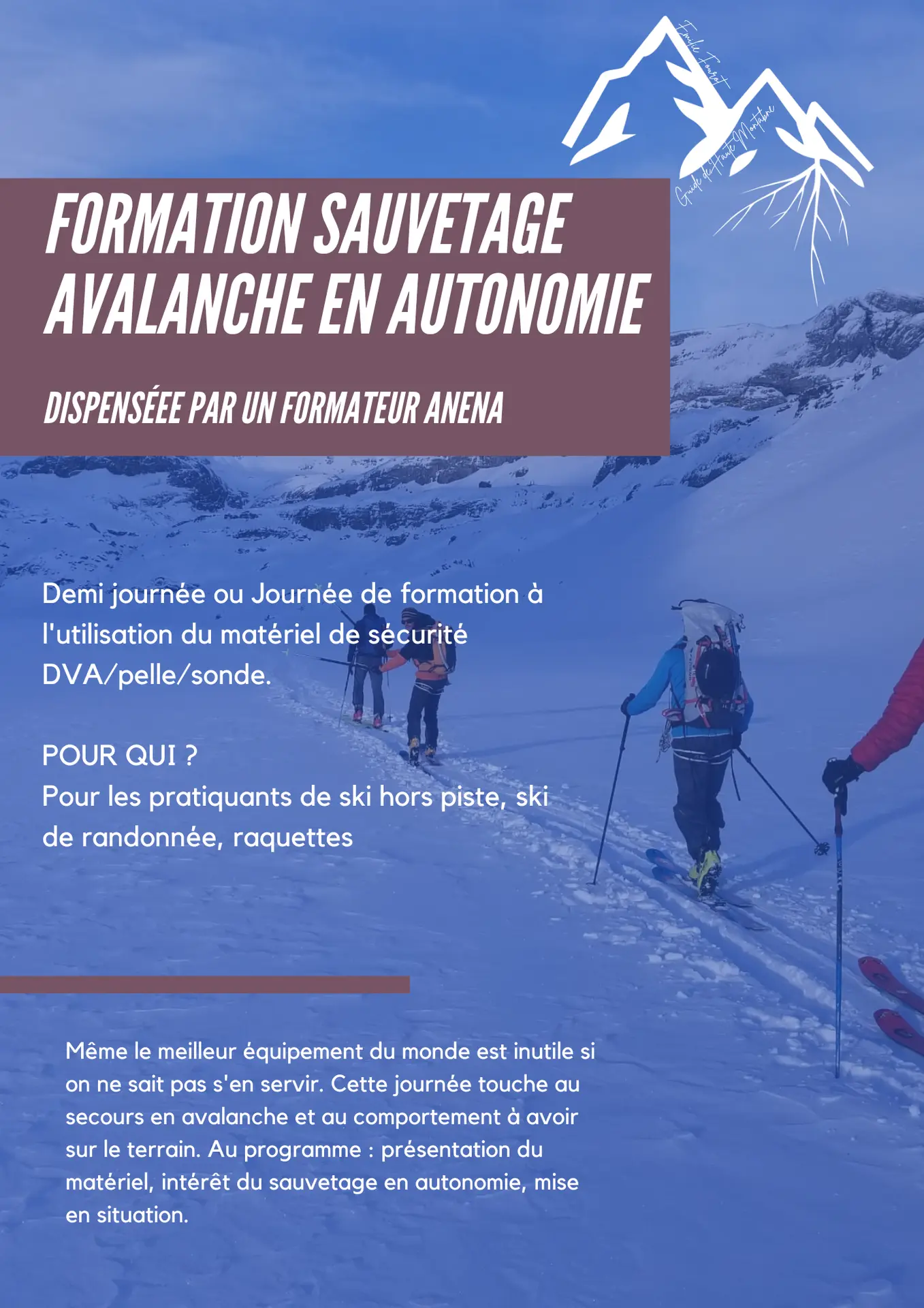 Formation sauvetage avalanche