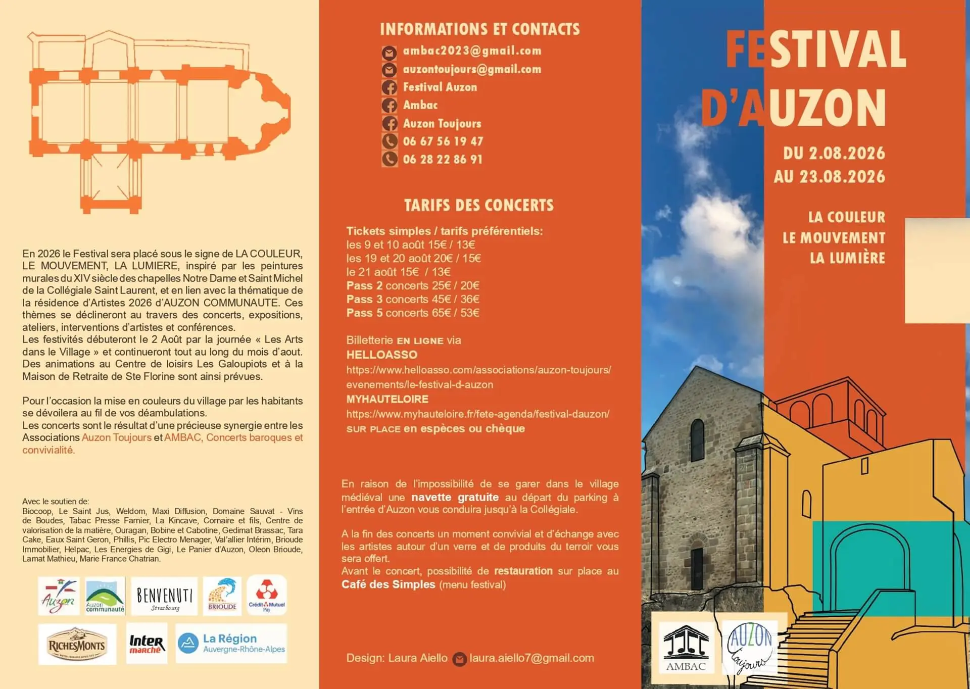 Programme du festival