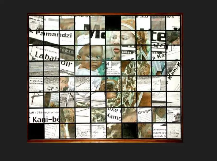 Didier Valhère, La Mahoraise, 2005 Pastel, collection Musée de Mayotte © Didier Valhère – MuMA