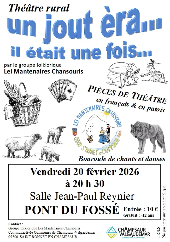 Théâtre rural Un jout èra... il était une fois...