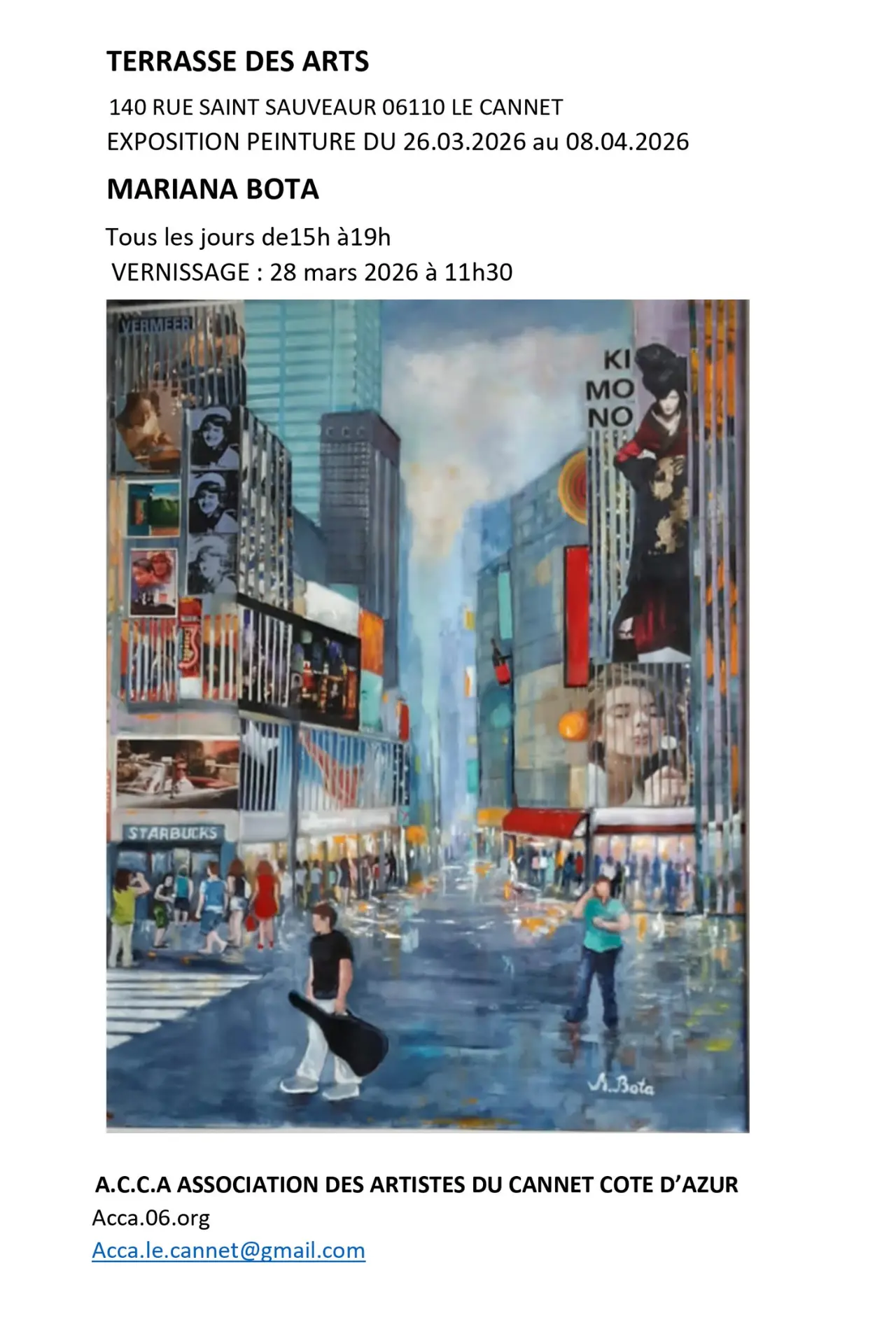 MARIANA BOTA_Le Cannet