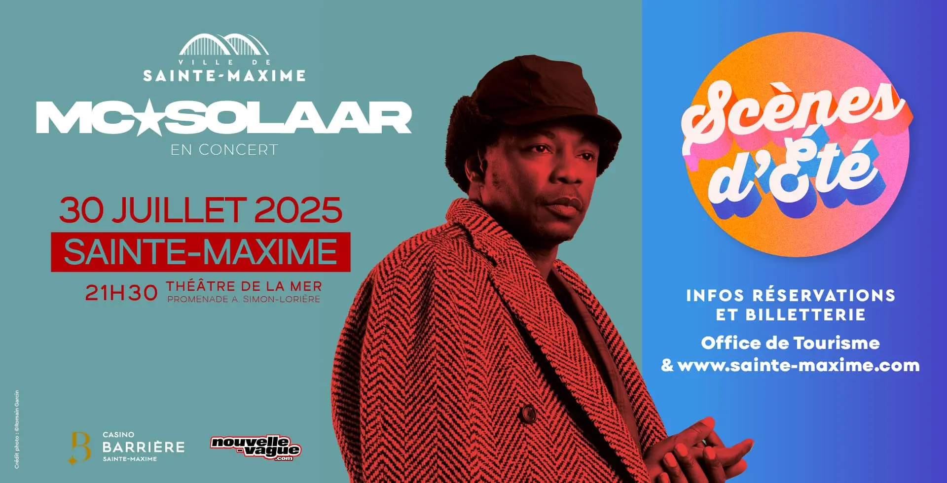 Scènes d'été : MC Solaar_Sainte-Maxime