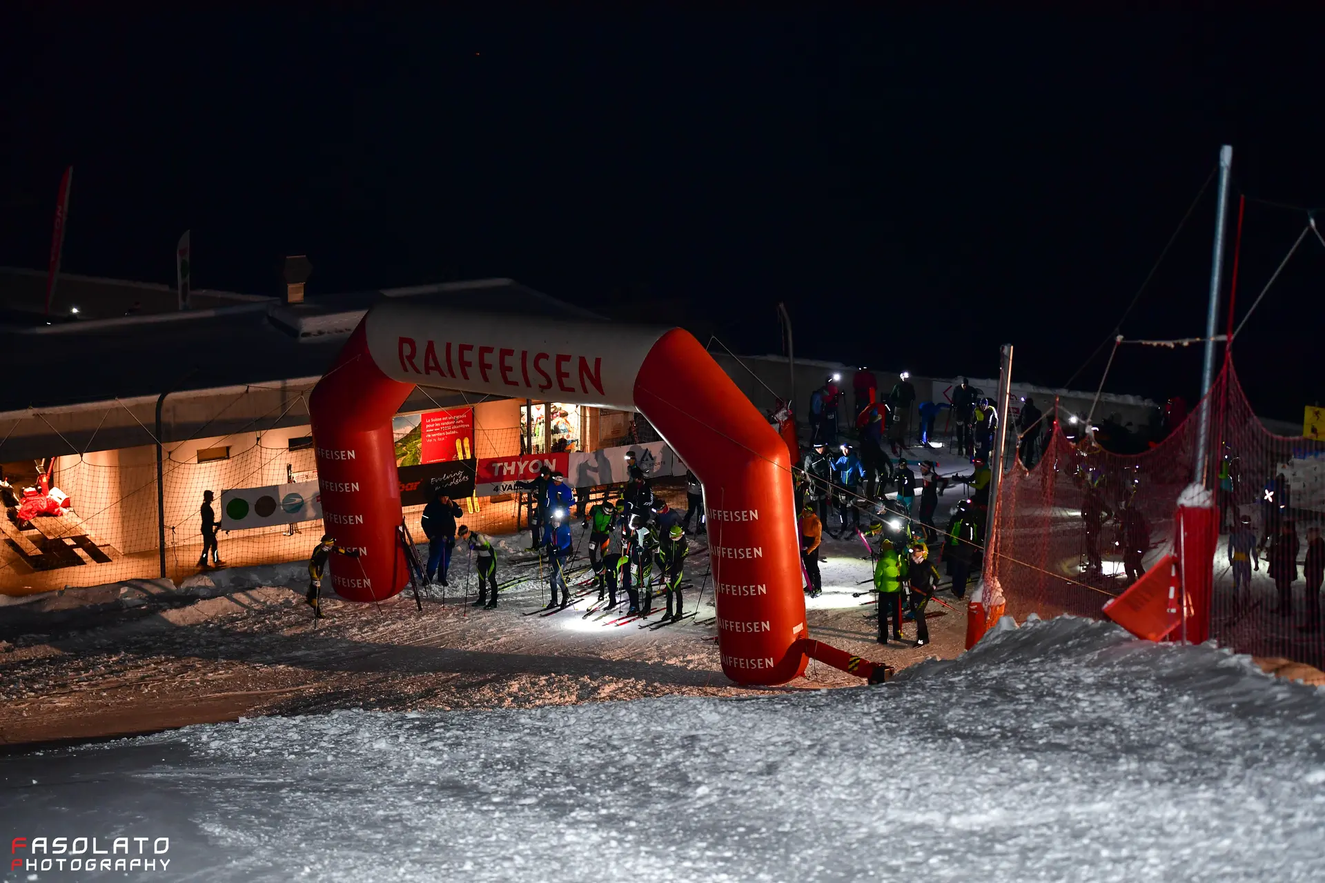 Course nocturne de ski alpinisme