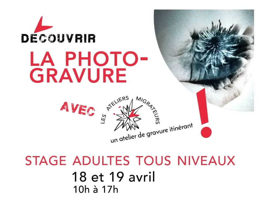 Atelier Découvrir la photogravure_Avignon
