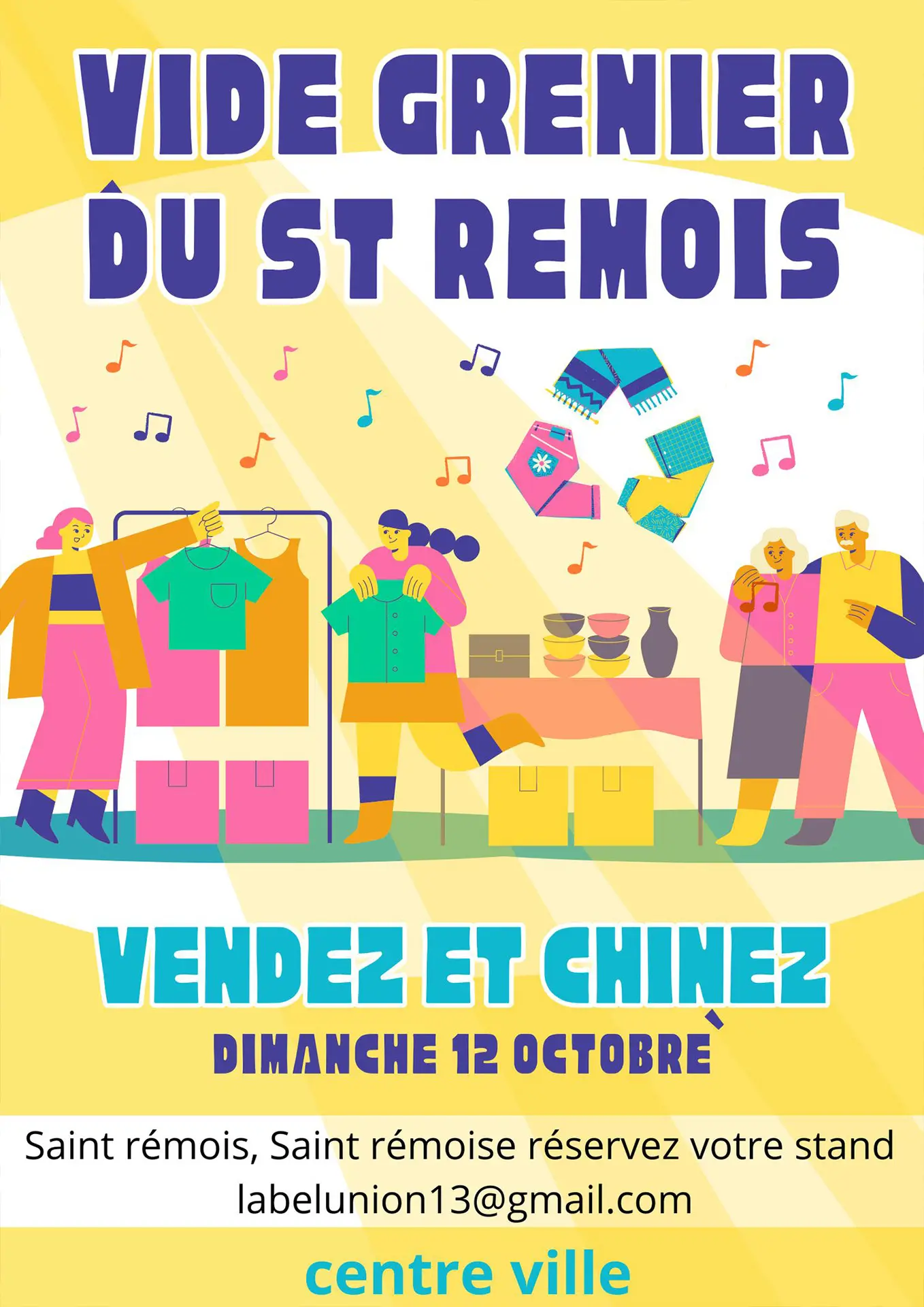 Vide-grenier du St Rémois_Saint-Rémy-de-Provence