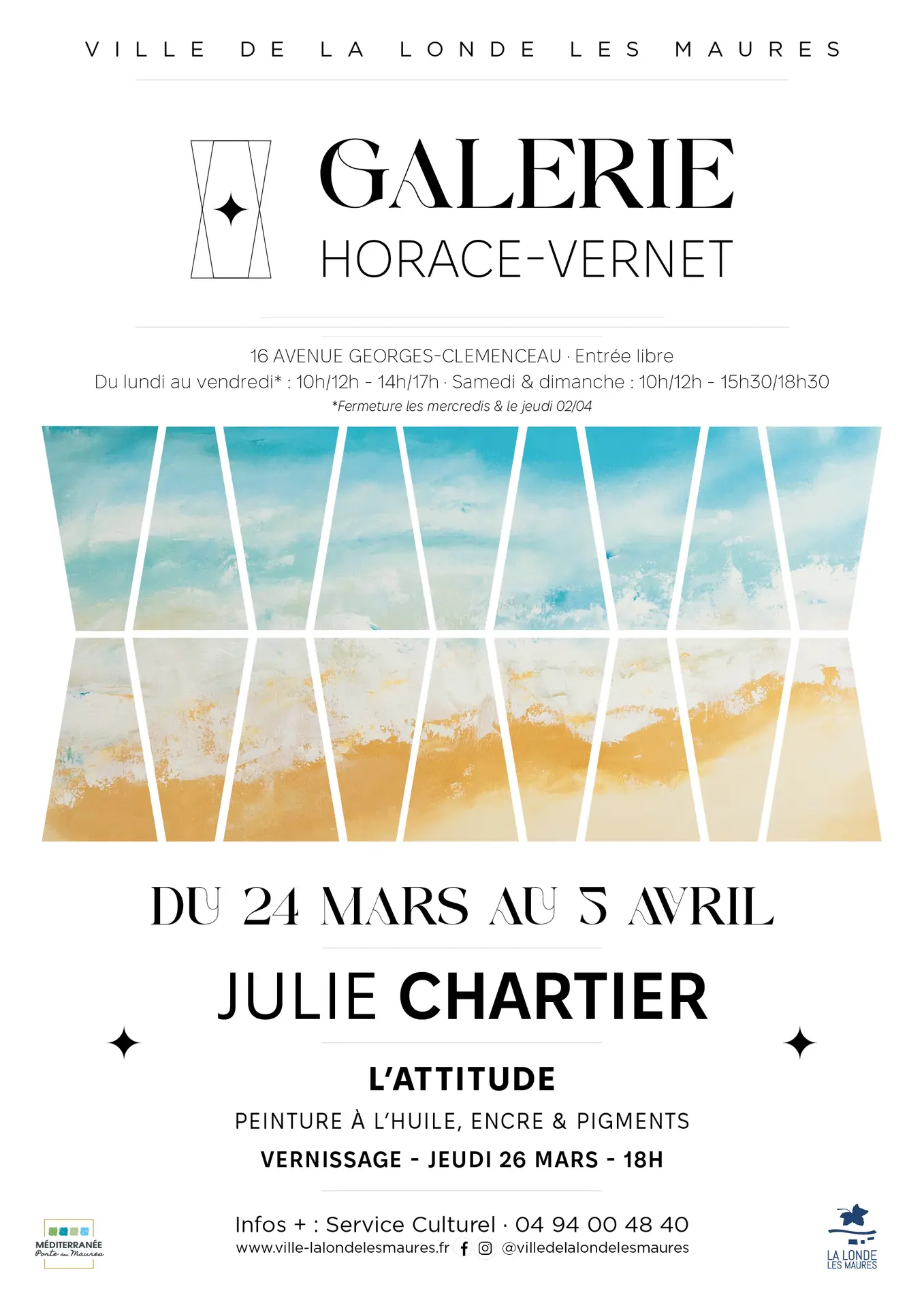 Les expositions en Méditerranée porte des Maures