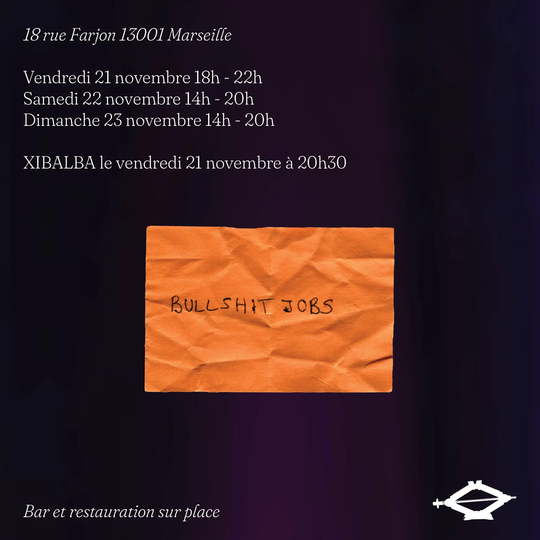 Exposition XIBALBA N°005 - “Bullshit jobs”