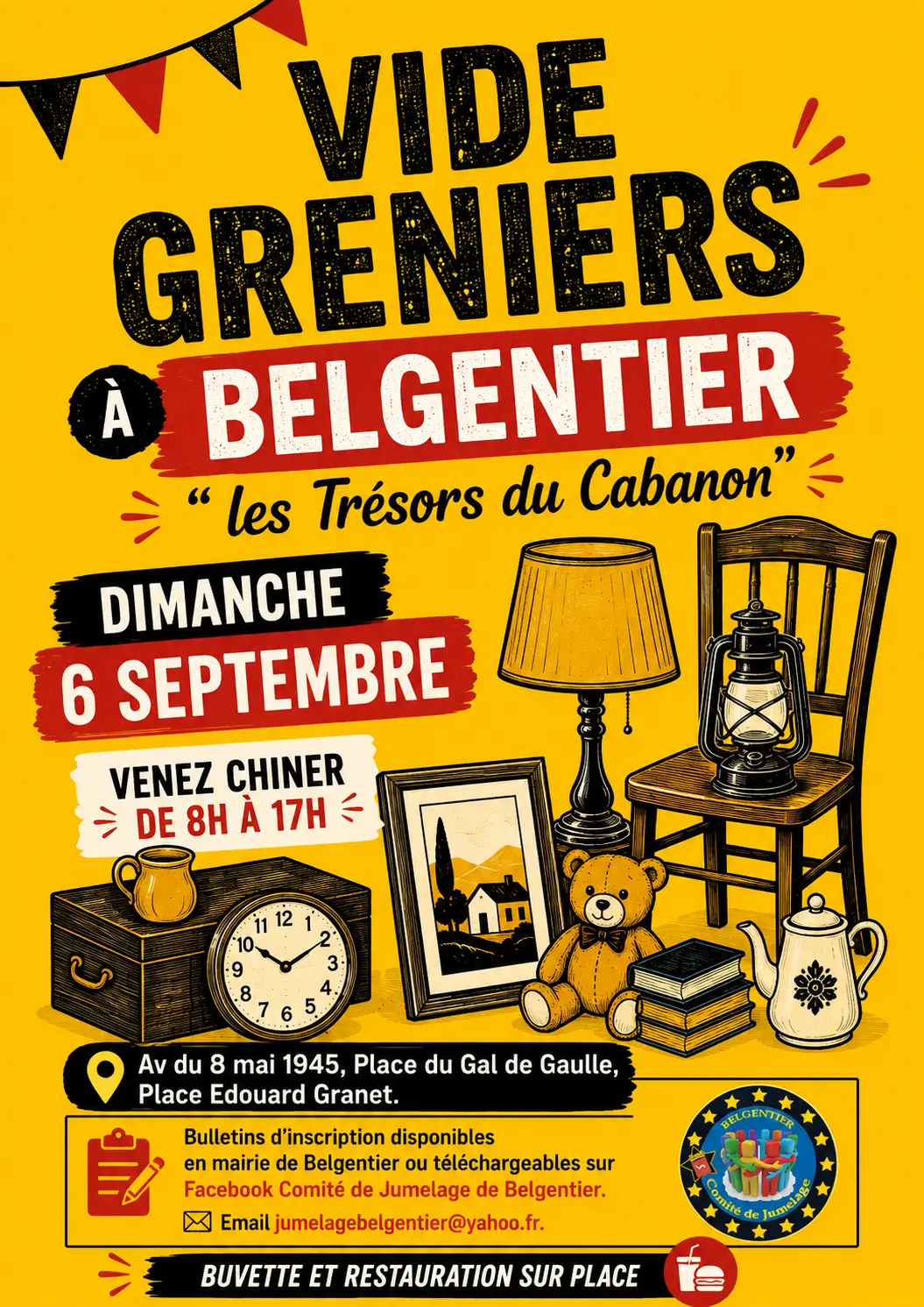 Vide-greniers : Les trésors du cabanon_Belgentier