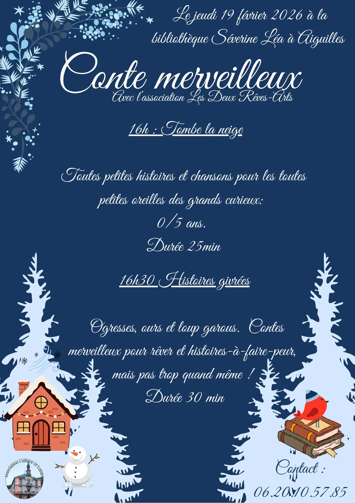 Deux contes, à 16h et 16h30