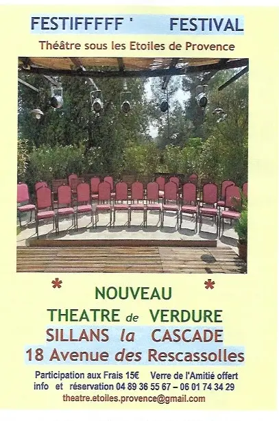 Festiffff Festival - Théâtre de verdure_Sillans-la-Cascade