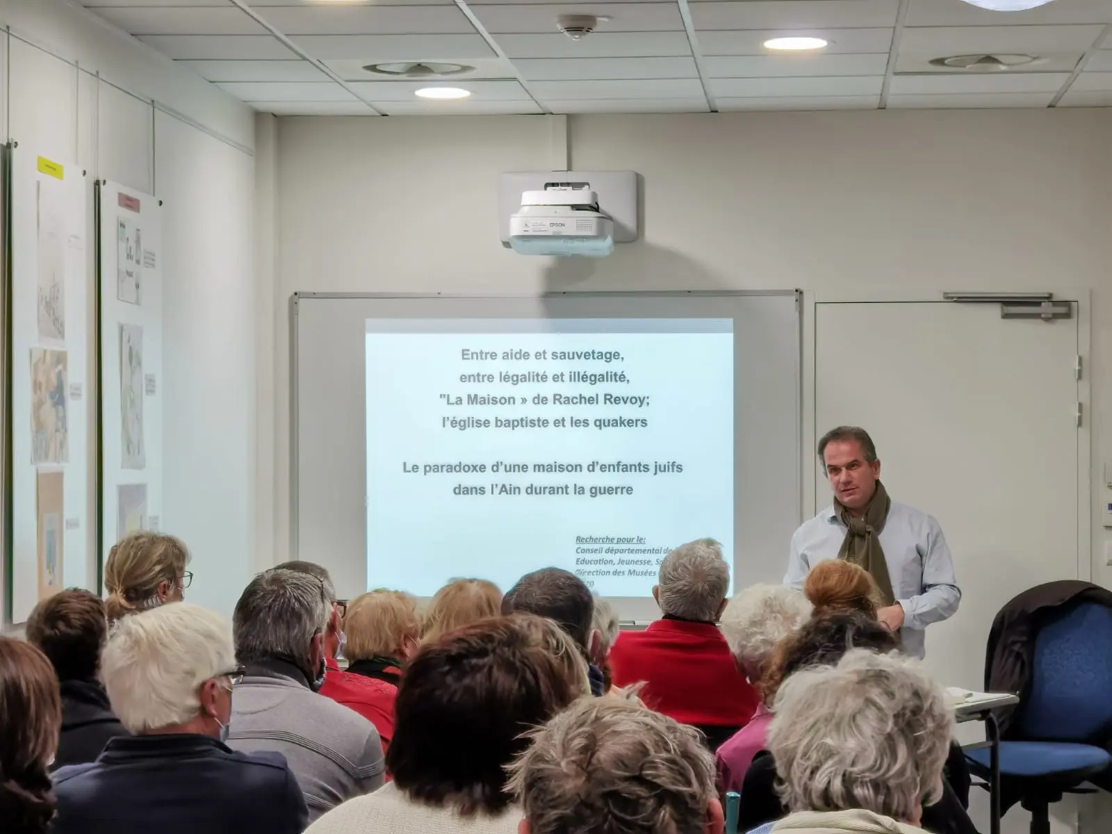 Conférence au Musée de la Résistance et de la Déportation