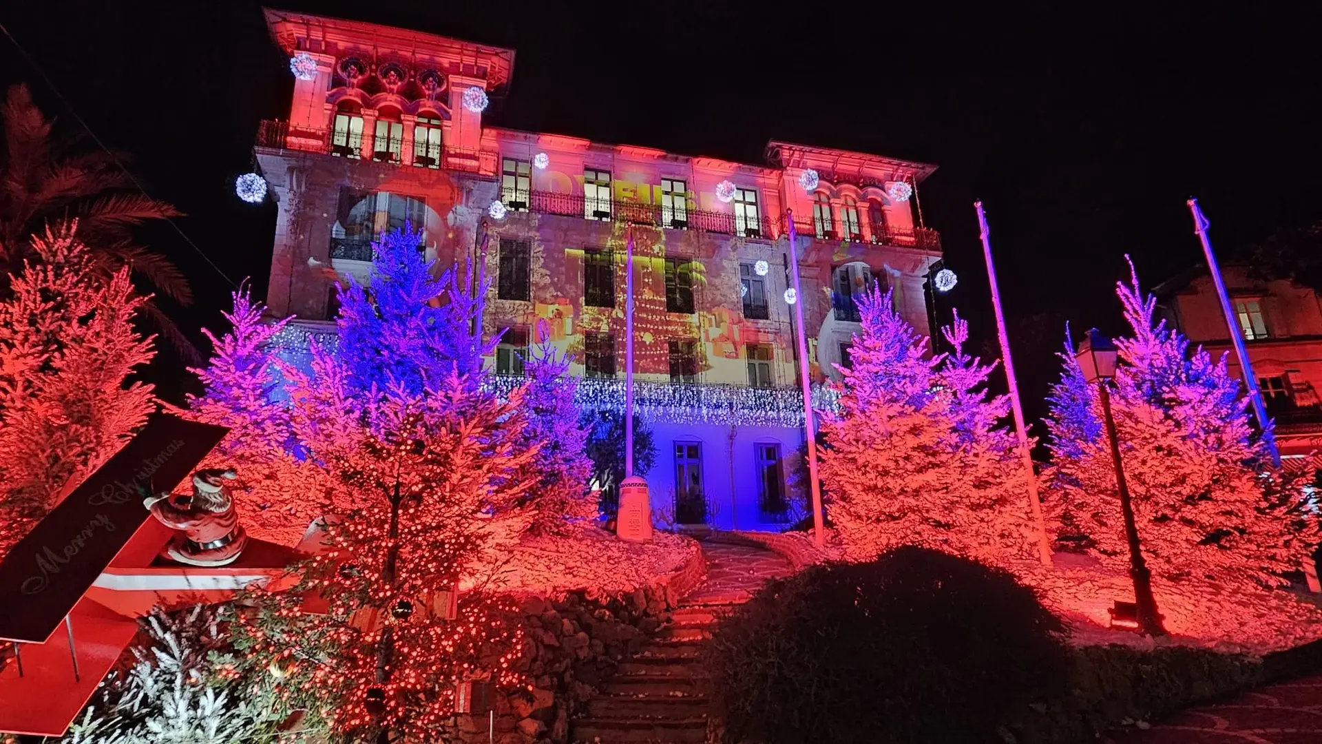 MAPPING de Noël_Le Cannet