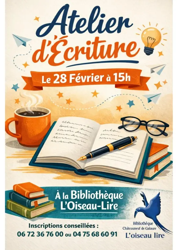 Affiche expliquant l'atelier