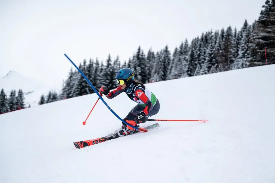Ski slalom spécial