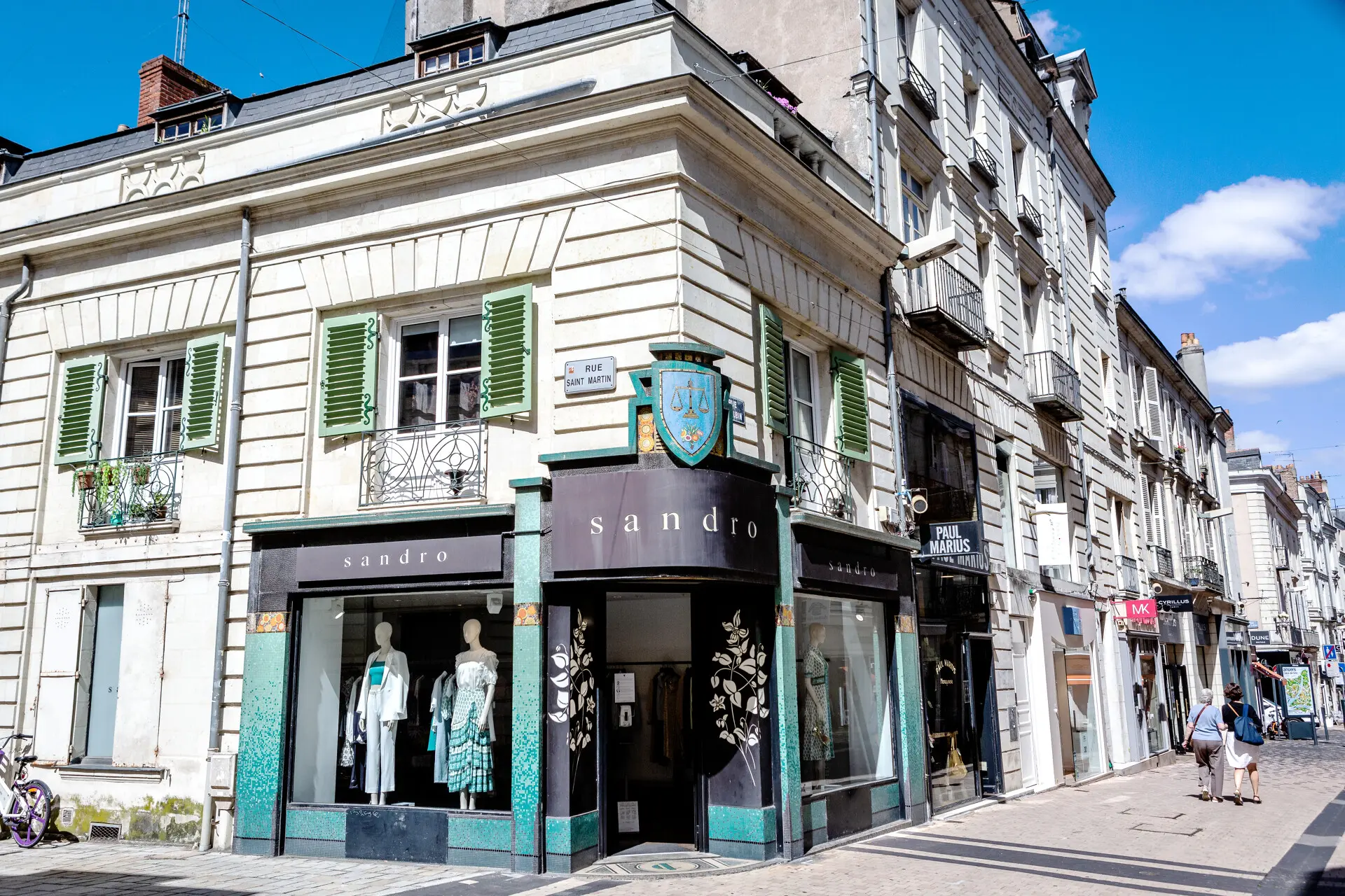 Magasins de la rue Saint Aubin