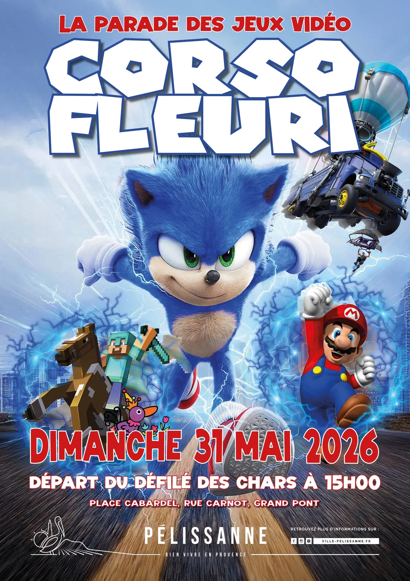 Corso Fleuri 2026 : La Parade des jeux vidéo
