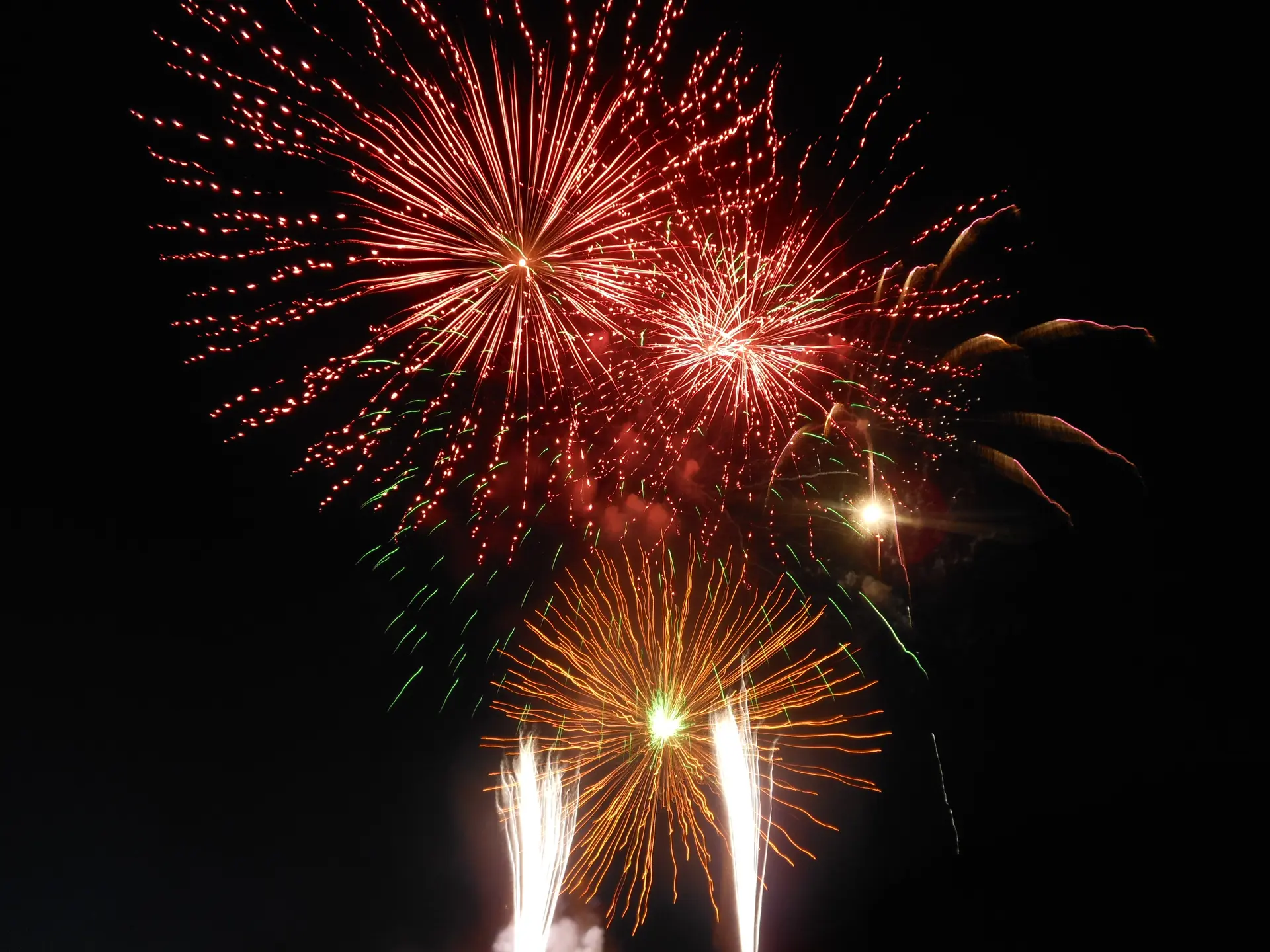 Feu d'artifice Ancelle