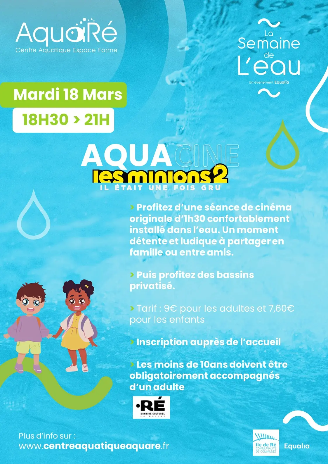 La Semaine de l'Eau : Aquaciné_Saint-Martin-de-Ré