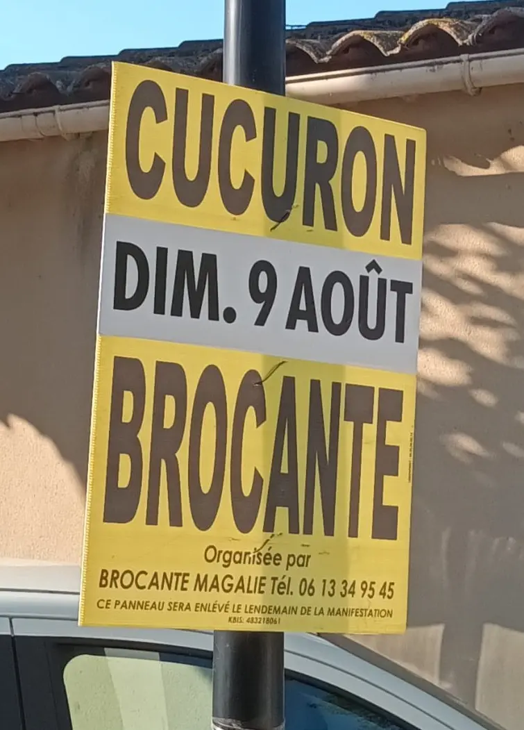 Brocante à Cucuron_Cucuron