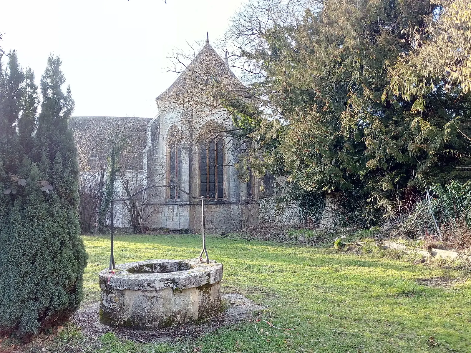 le jardin de l'abbaye