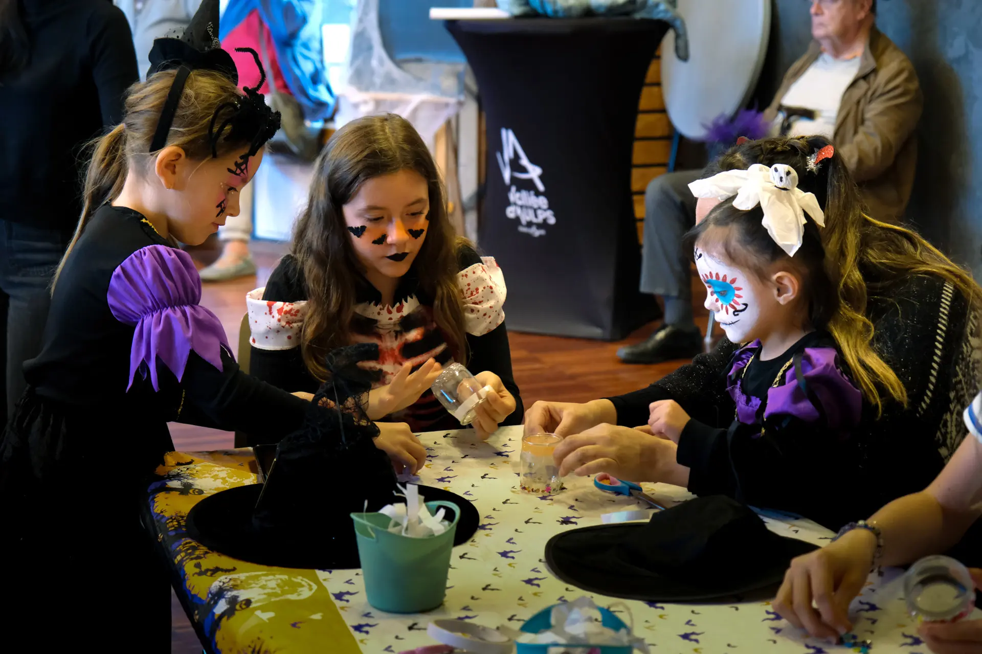 Ateliers pour enfants à Halloween à Montriond.