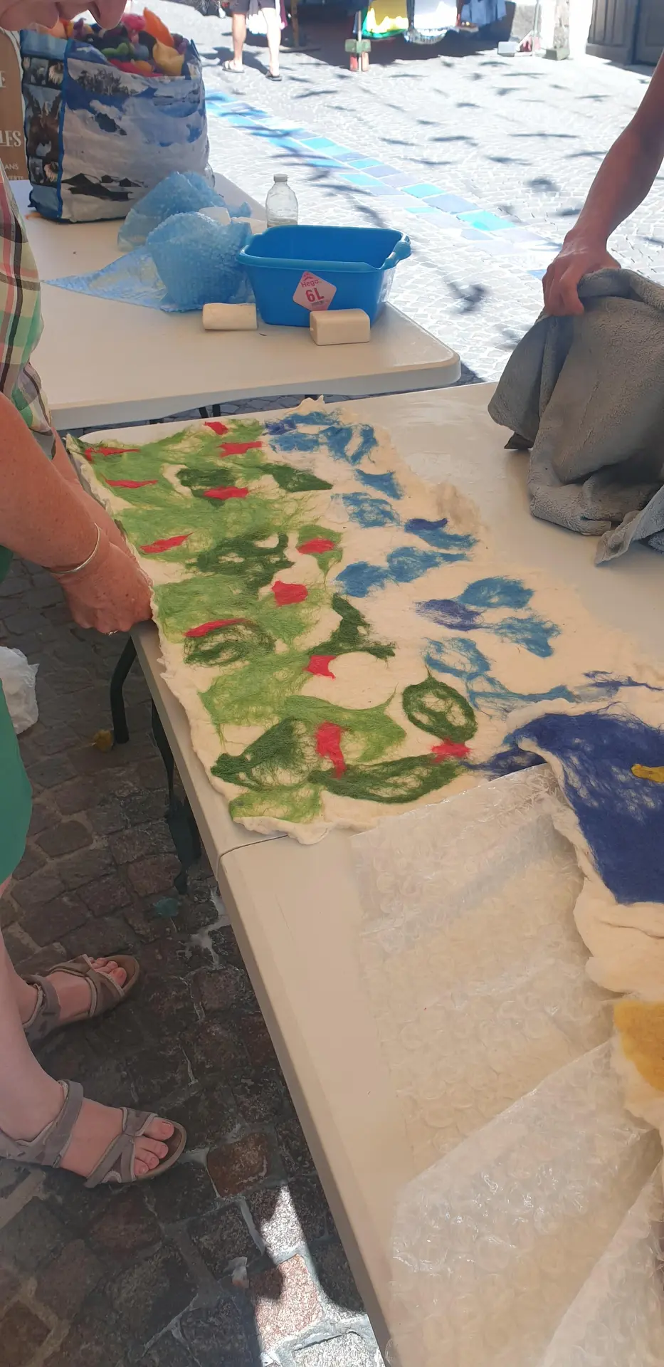 Atelier laine feutrée EMBRUN