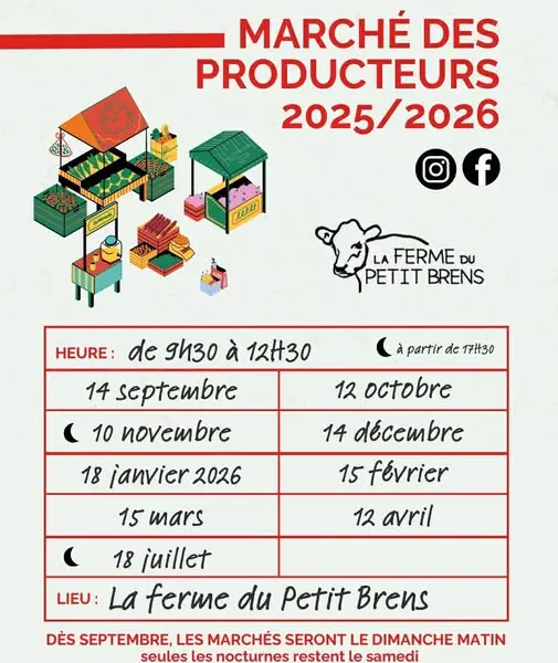 Programme des marchés 2025 2026