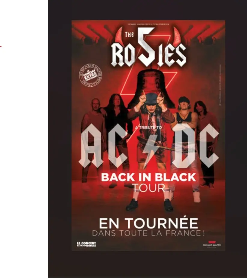 Concert The 5 Rosies - Tribute to AC/DC