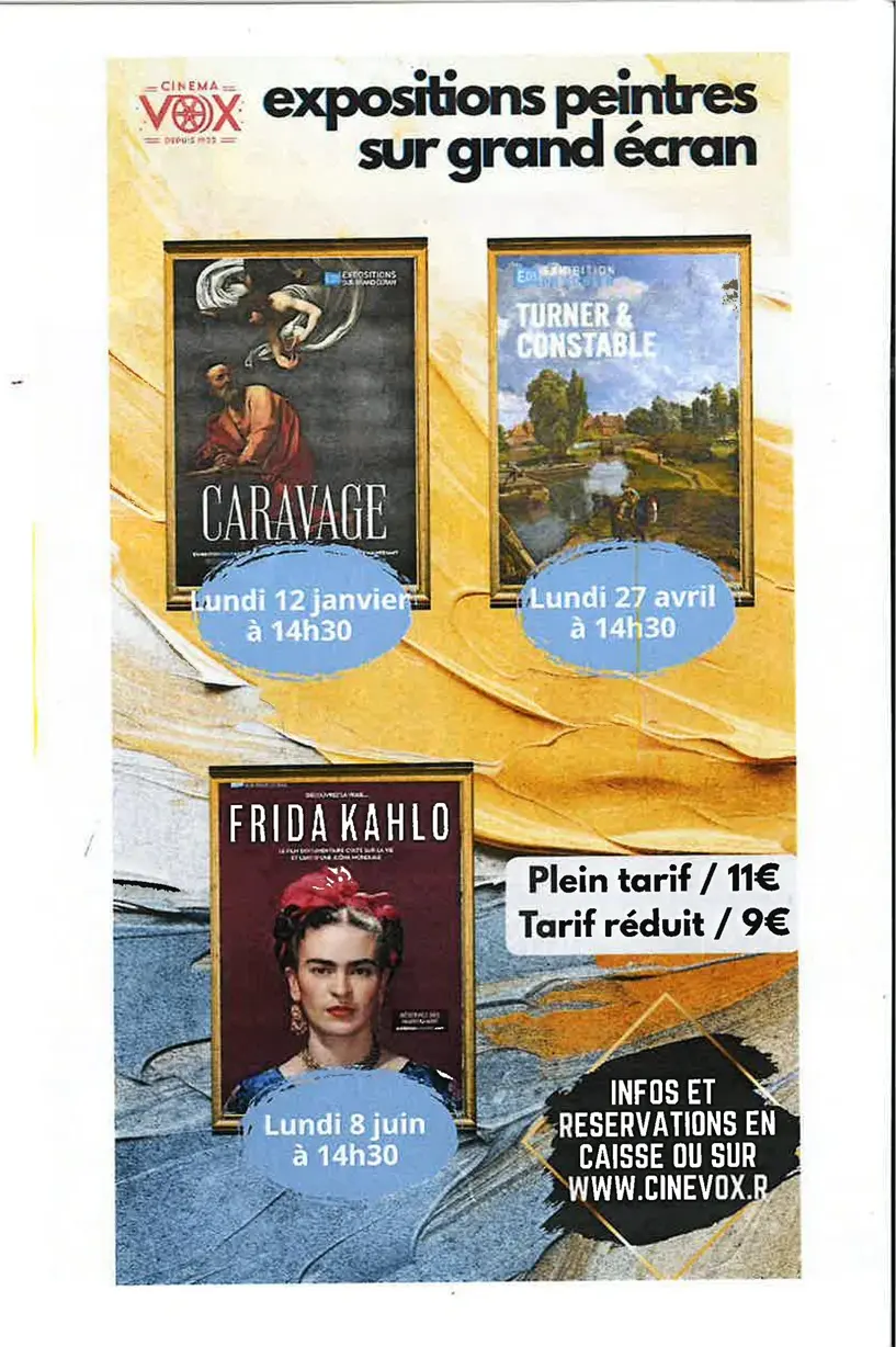 Expositions sur grand écran_Avignon