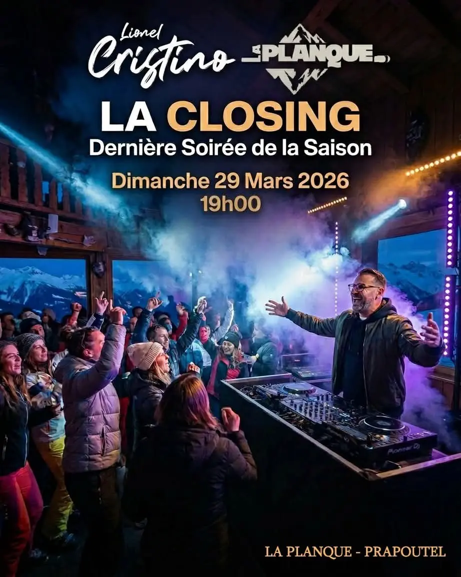 Affiche La Closing de La Planque - DJ set Lionen Cristino